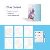 4 Styles  Parent Child Watercolor Art Set: 12 Color Solid Color Album with Graffiti Page and Student Stress Relief Coloring