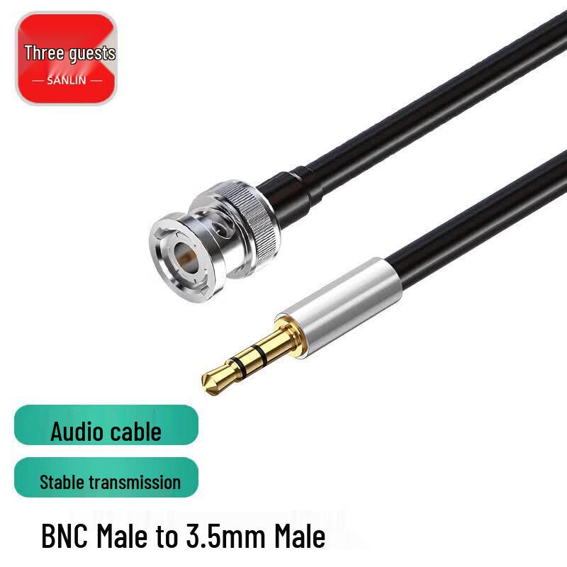 Sanlin BNC To 3.5mm Coaxial Audio Cable