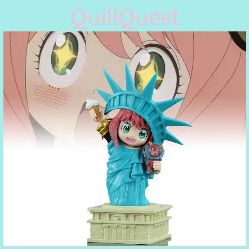 Cosplay Statue Anya Of Liberty Toy Pvc Model Desktop Gift Decoration