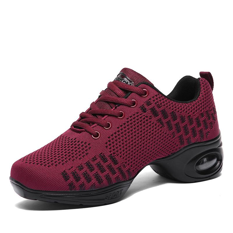 Women Latin Dance Shoes Jazz Ballroom Salsa Dancing Shoes Woman High Heels Children Training Modern Tango Dance Sneakers Female