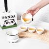 Portable Panda Travel Tea Set - Ideal for Gifting, Outdoor Activities, and Customer Appreciation