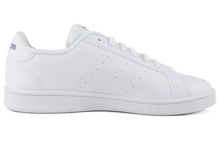 adidas Grand Court Base 'White Blue Active Red' EE7901