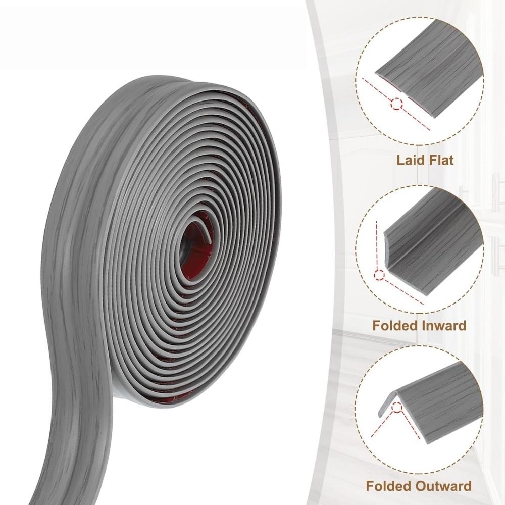 1pc 2mX2cm Table Edge Guard Pvc Self Adhesive Furniture Corner Protector Strip Waterproof Anti-collision Strip Waterproof