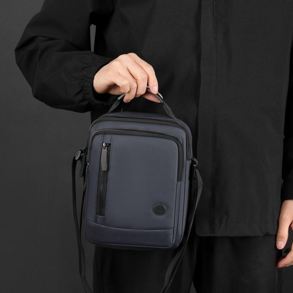 Nylon Fabric Man Messenger Bag Big Capacity Male Crossbody Bag Men's Shoulder Bag  Outdoor Travel