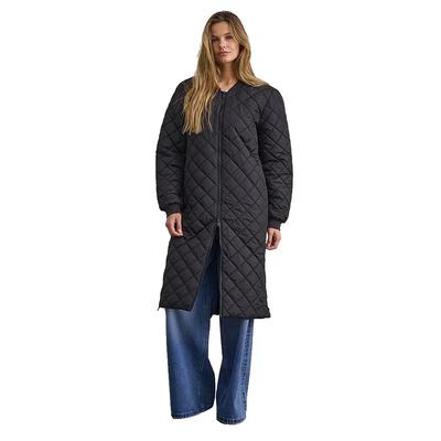 Noisy May Coat Gilly Quilted