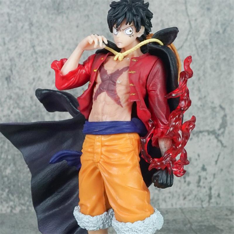 17CM Monkey D Luffy Anime Action Figure Toy PVC Figurine Collection Model Doll Decoration Birthday Gifts