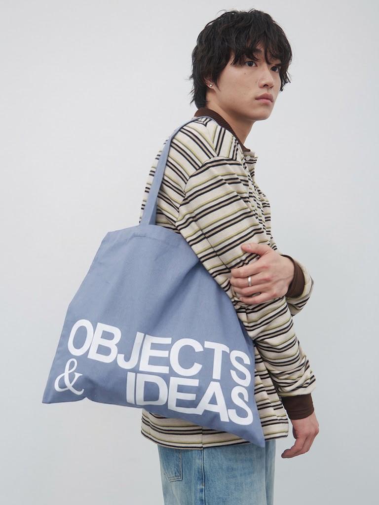 Kijun Men Objects&Ideas Tote Bag Sky Blue