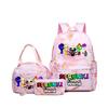 Rhythm Box Music Game Heat Transfer Backpack Sprunki Primary and Secondary School Students Children's Cute Schoolbag Three-piece Set