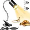 25/50/75W Uva+Uvb 3.0 Reptile Lamp Bulb Turtle Basking Uv Light Bulbs Heating Lamp Temperature Controller