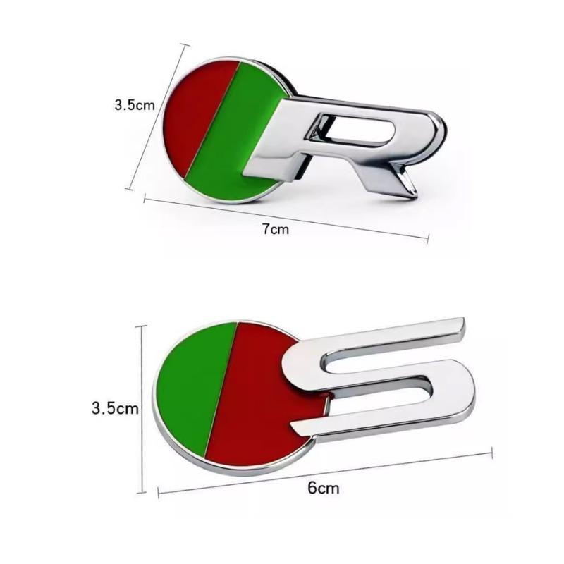 Clip Grille Sticker For F-TYPE E-PACE F-PACE XE XF XJL R S Sport Emblem Sticker Car Front Grille Badge Sticker Accessories