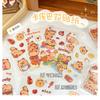 Cute Cartoon Capybara Stickers For Diy Scrapbook Journal Decoration Kids Craft Decals