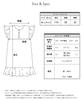 Hello Kitty Nattkjole Poplin Bomull Pyjamas Romklær Loungewear Sløyfe Hello Kitty [SAZAC] Ett stykke 100% Dame Knappelukking