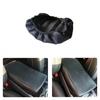 Pure Black Car Center Armrest Box Leather Cover Pad For Tesla Model 3 2017-