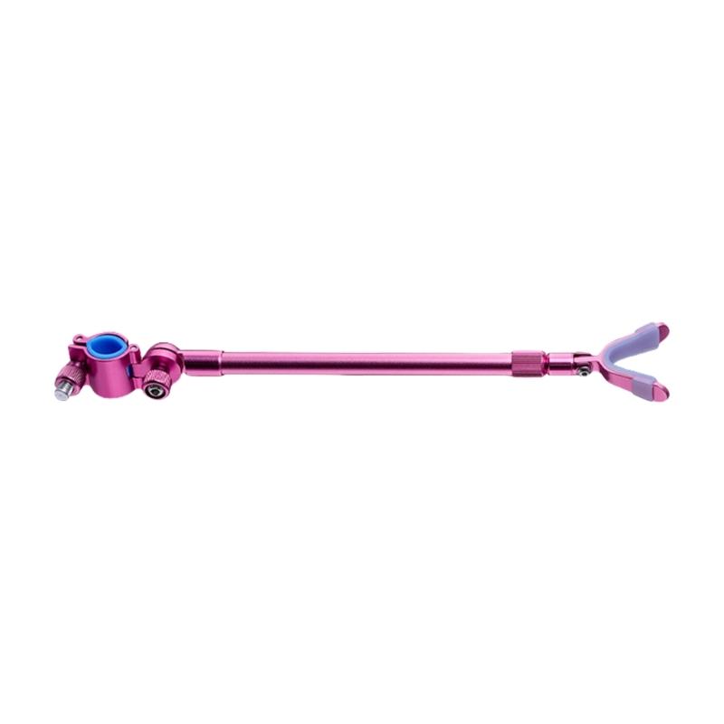 Multi Degree Adjustable Quick Release Fixing Fishing Rod Holder Rear Hanging Bracket Aluminum Rod Holder Stretchable