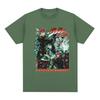 Anime Jojo Bizarre Adventure Kakyoin Noriaki T Shirts Unisexs Women Casual 100 Cotton Short Sleeves Oversized Tshirts Streetwear