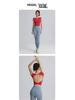 Women's Short Sleeve Backless Sports Top with Bra Pads - Quick Dry, Beautiful Back, Ideal for Pilates & Yoga.