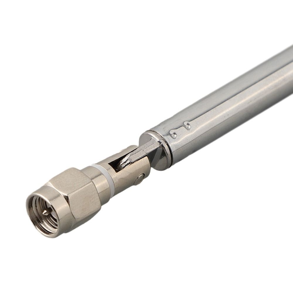 1Pcs SMA Male Connector Telescopic Antenna Replacement Aerial  for Wireless Instrument Applications