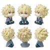 4Pcs/Set Anime My Hero Academia Action Figures Midoriya Izuku Bakugou Katsuki Todoroki Shouto Ochaco Uraraka Kirishima Model Toy Poseable Articulated