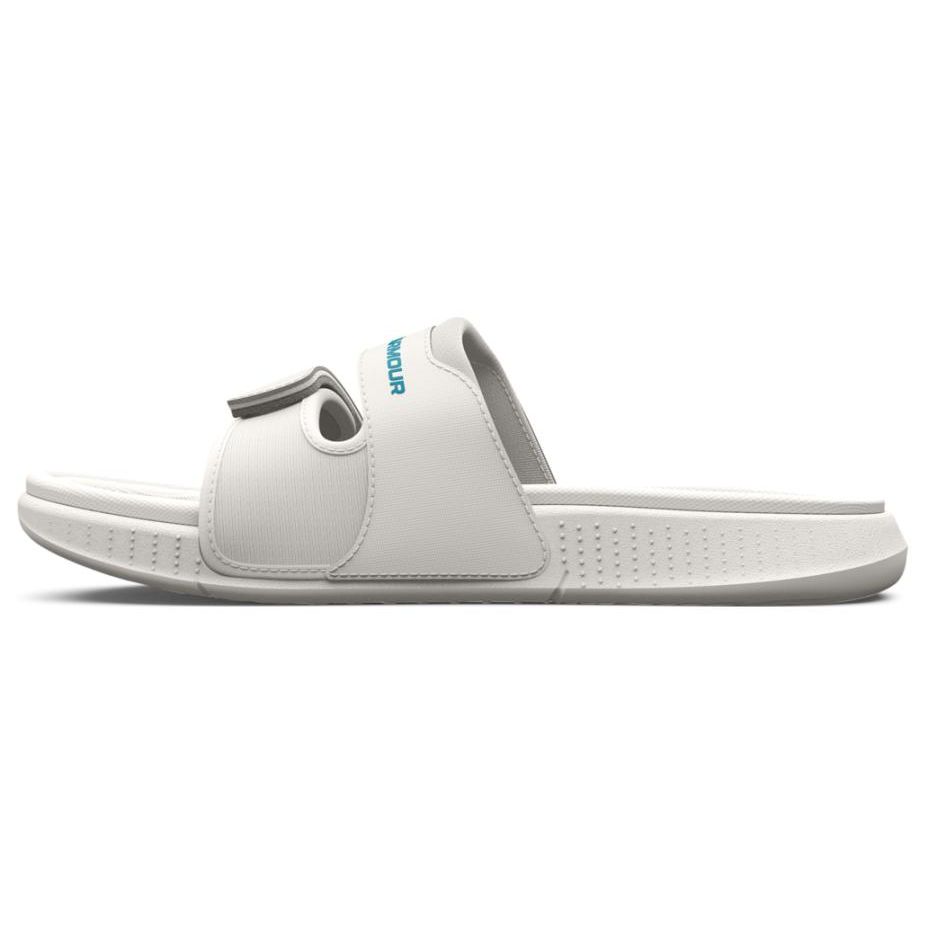 Under Armour Ansa Studio Non-Slip Durable Sports Slippers Women Footwear Gray Blue 3025045-102