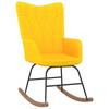 Day and Night - Day and Night Mustard Yellow Fabric Rocking Chair