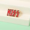 Valentine's Day Kiss Brooches Punk Enamel Brooches Backpack Badge Shirt Lapel Pins  Clothes
