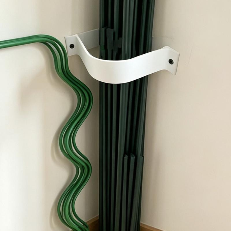 Garage Storage Tool Support Mount in Plastic, 1 Piece Utility Rack for Home Repair Corners and Frequent Access During Daily Routines