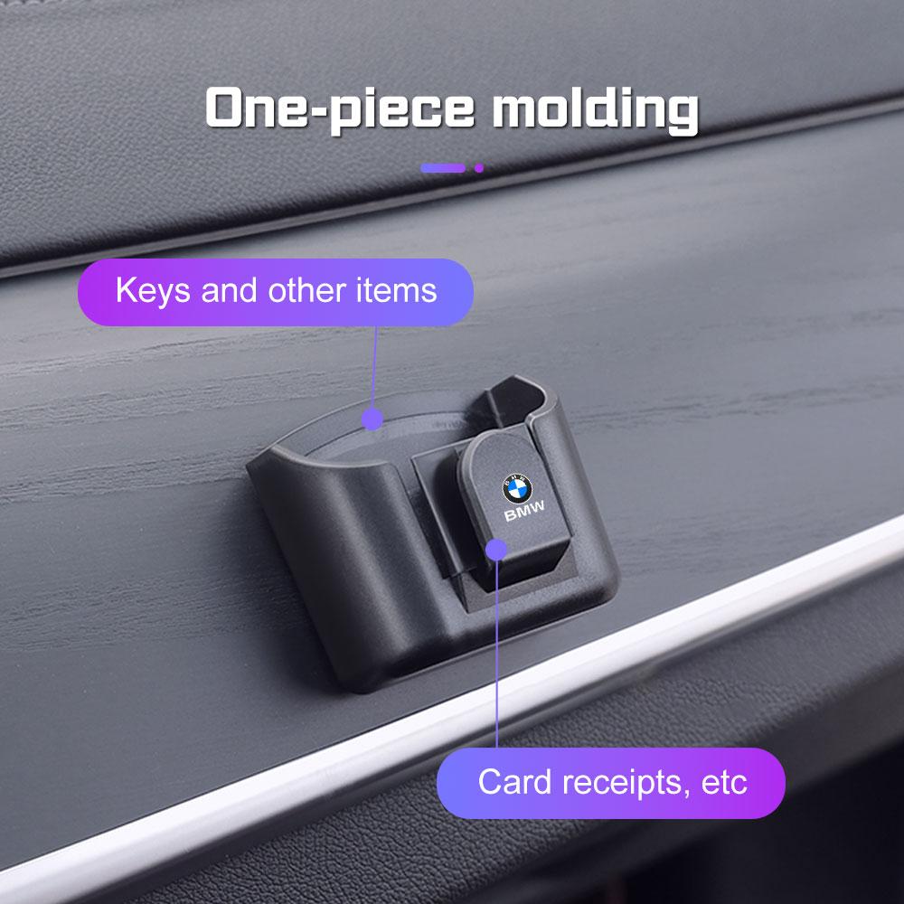 MCRB1 For BMW E36 E39 E46 E60 E90 E90 F10 F30 G20 G21 G30 G11 F15 Car Key Storage Box With Hook Adhesive Box Car Dashboard Key Holder
