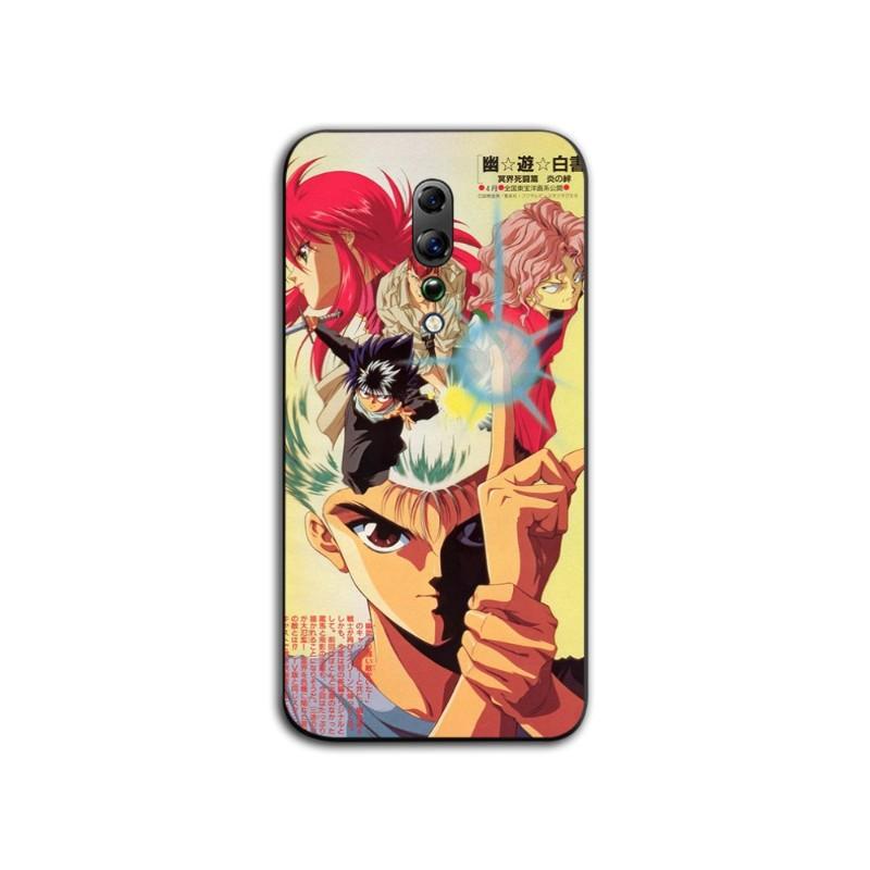 Yu Yu Yuyu Hakusho Phone Case For OPPO Find X5 X3 X2 A93 Reno 8 7 Pro A74 A72 A53 Soft Black Phone Cover