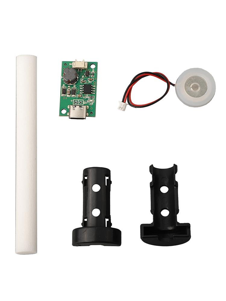 Humidifier Module DIY Kit with Interface and Cotton Core Designed for Fine Mist Atomization and Plant Hydration