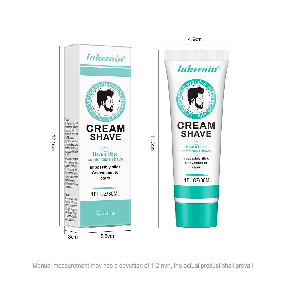 Mousse à raser hydratante et adoucissante pour hommes
