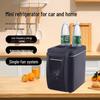 6L Car Refrigerator & Warmer - Compact Mini Fridge for Dorms