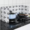 4colors Oil Baffle Kitchen Gas Stove Nsulation Suppli Fireproof and High Temperature Resistant Aluminum Foil Cooking Oil-Proof B