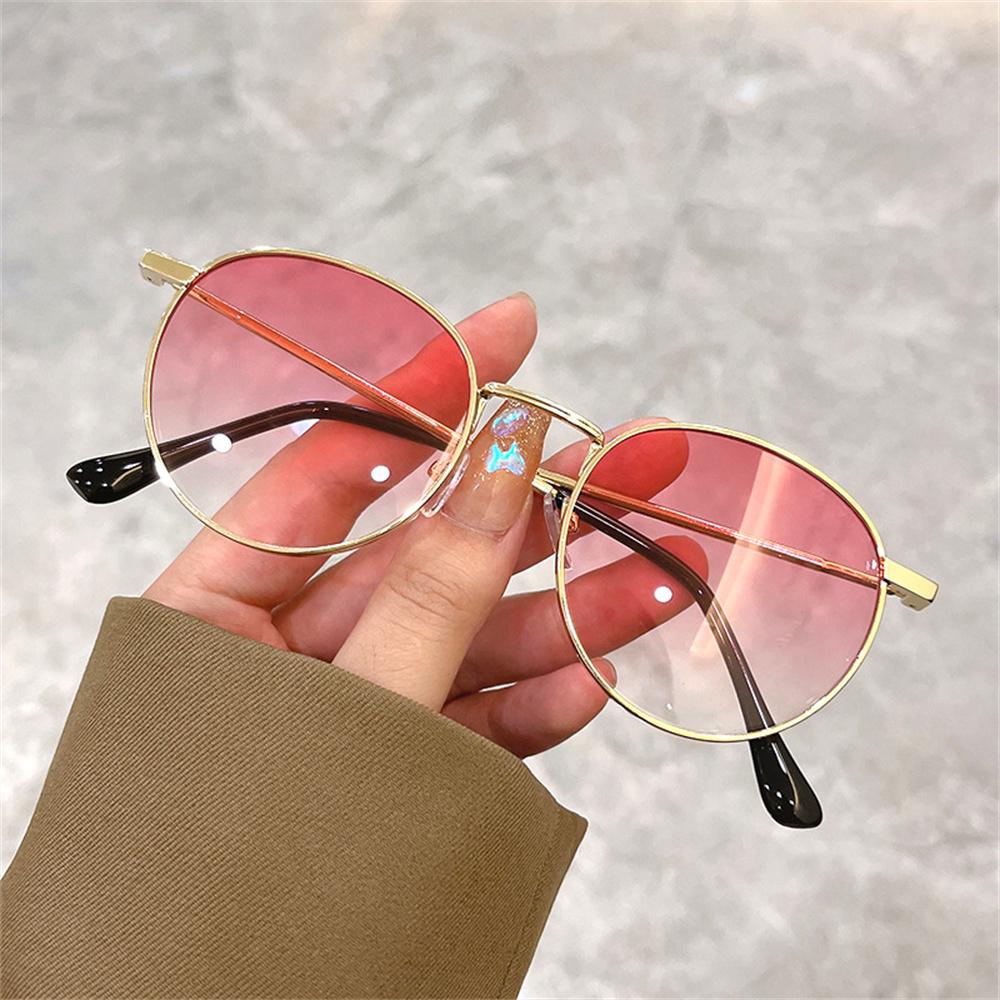 Round Frame Sunglasses Small Frame Retro Shades Hip Hop Eyewear Driving Goggles For Women & Men Accessories Casual Driving