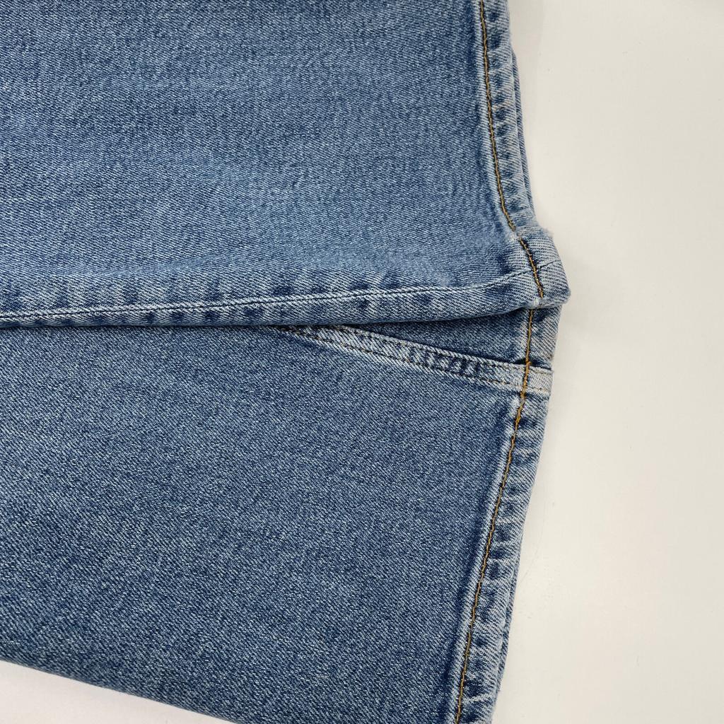 RE/DONE 70S Cropped Boot Cut Denim Pants Bottoms 25 blueUsed