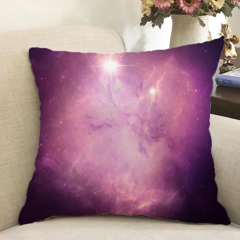 Universe Galaxy Decorative Pillowcase Office Living Room Car Ornaments Home Pillowcase
