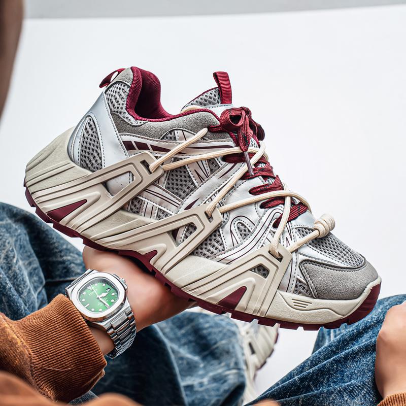 

CYYTL Кроссовки Повседневные Мужские Дышащие Летние Для Улицы Бег Пеший Туризм Спорт Мода Платформа Теннис Роскошные Дизайнерские Лоферы 44