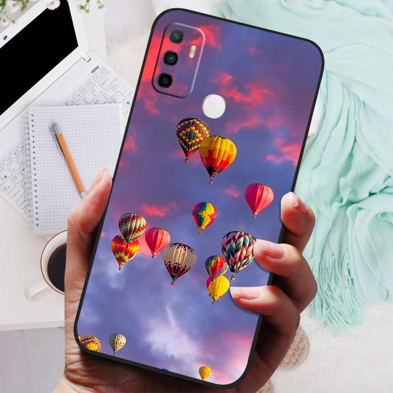 For OPPO A32 A53 A53S 2020 Case Lion Wolf Silicone Soft Back Cover For OPPO A15 A15S A35 Phone Case Protective Shell A53 2022