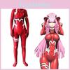 Stunning Anime Darling In The Franxx Zero Two 02 Cosplay Sexy Bodysuit For Women