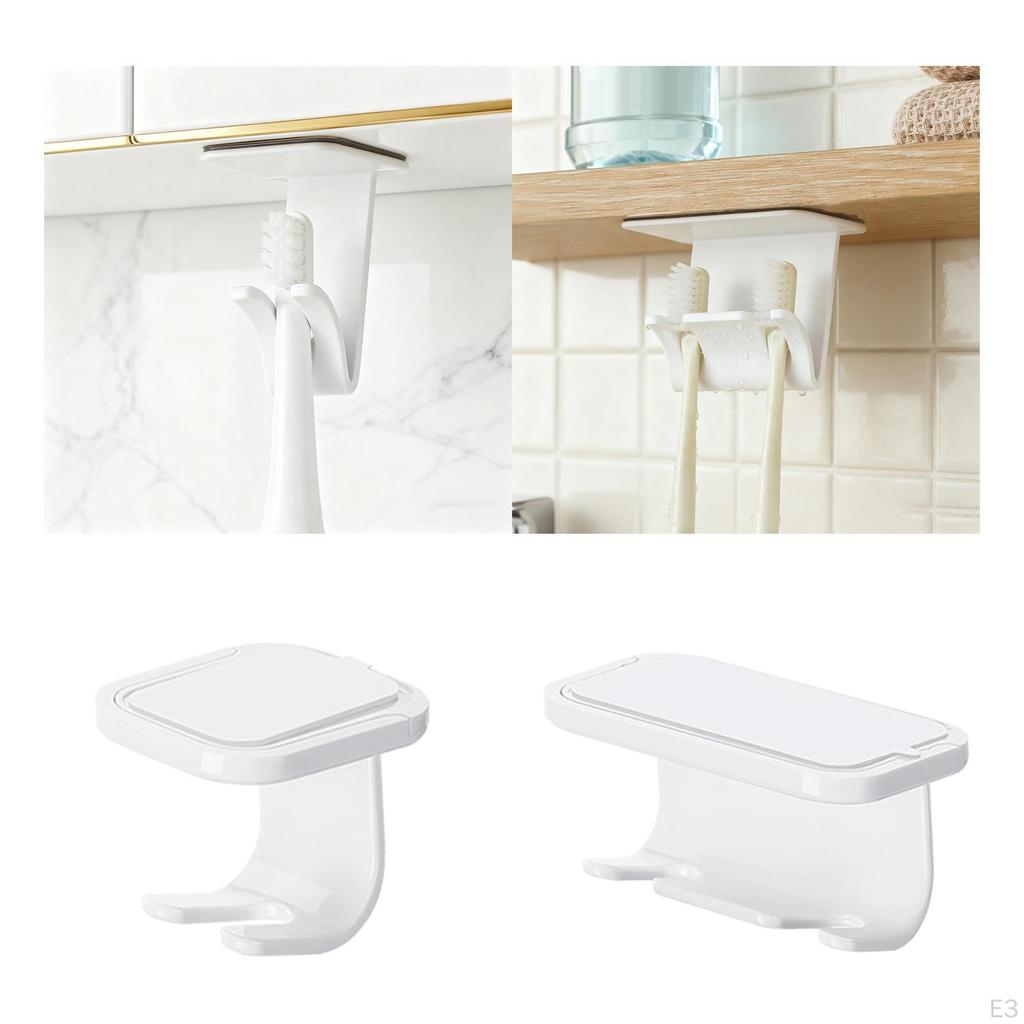 Toothbrush Holder Modern Bathroom Accessories under Cabinet Storage Rack for Home