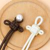 1PC Long Tail Classical Cheongsam Button Soft Fabric Chinese Knot Elegant Fasteners Garment Costume Decor Pearl Button