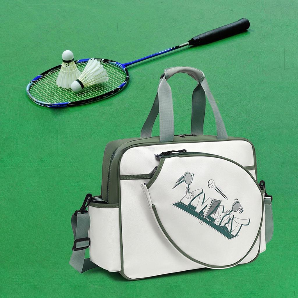 Tennis Bag Badminton Lightweight Carrying Storage Portable Professional Practical Large Capacity