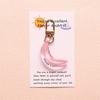LUCK Banana Keychain Transparent Banana Keychain With Greeting Card Back To School Motivational Gift For Student