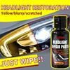Car Headlight Repair Paste - Polishing Agent for Yellowing, Oxidation And Haze of The Lens | Improve Visibility in Bad Weather |