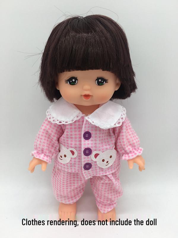 Milu Doll Outfit & Accessories Set: Naked Body, Costume, Tent, Stroller, Dining Chair, Pretend House, Girl Toy