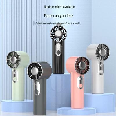 2026 Turbo Mini Handheld Fan: Powerful, Silent, USB Rechargeable