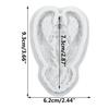 Forma silikonowa anioł Anioł Formy do fondantu Narzędzia do dekorowania ciast Topper na babeczki Cukierki Rzemiosło cukrowe Pasta gumowa Glinka polimerowa