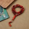 Handmade Middle Eastern 33-Bead Tasbih: Polygon Prayer Beads Jewelry