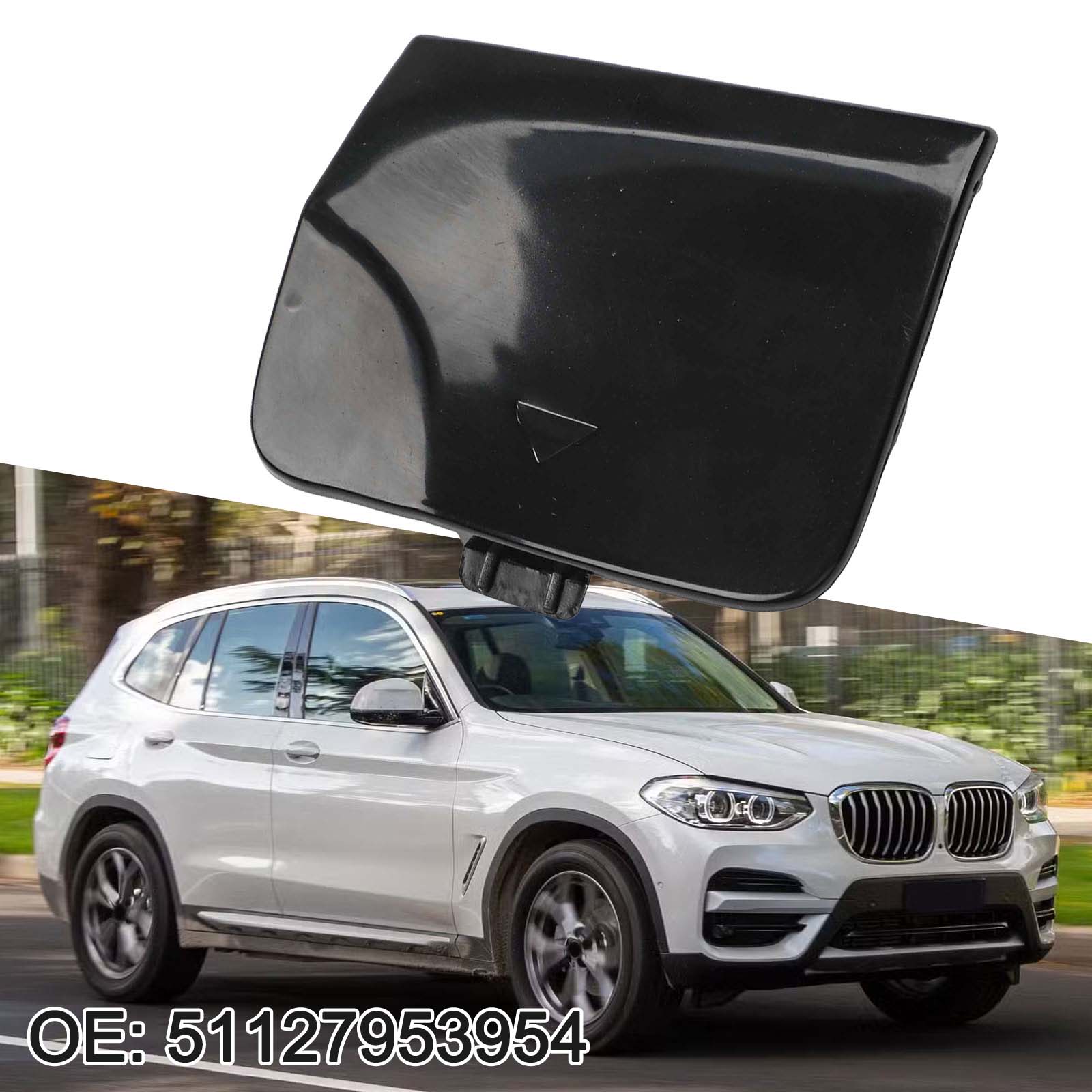 

Good Effect Tow Hook Cover Cap Auto Parts 51127953954 Black Car Accessories Dustproof Plastic Replacement Tool