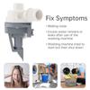 W10876600 Household Washing Machine Water Discharge Pump Universal Home Laundry Equipment Water Outlet Connecting Replacement Parts