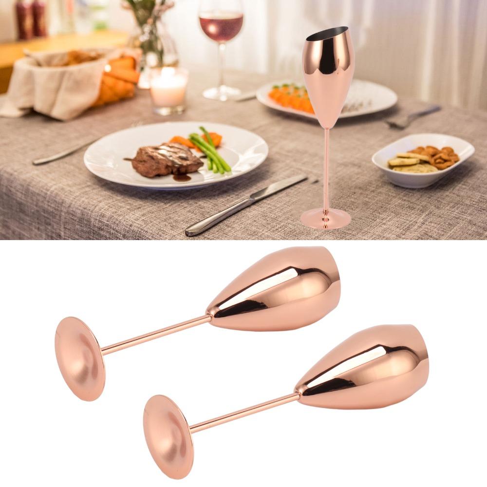 2pcs Sturdy Thick Bottom Modern Champagne Flutes Unbreakable Champagne Wine Glasses Birthday